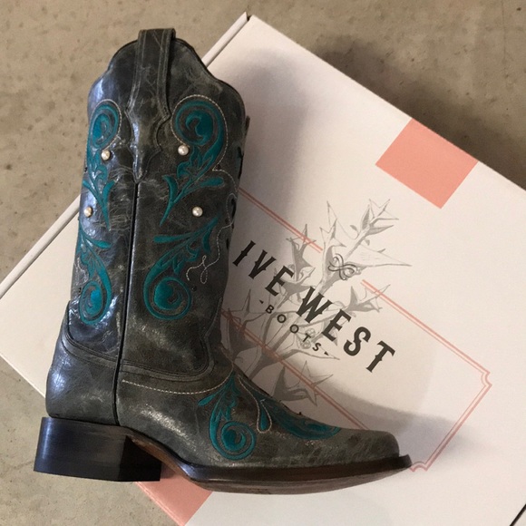 IVE WEST- AMORE Cowgirl boot western fashion - Picture 5 of 6